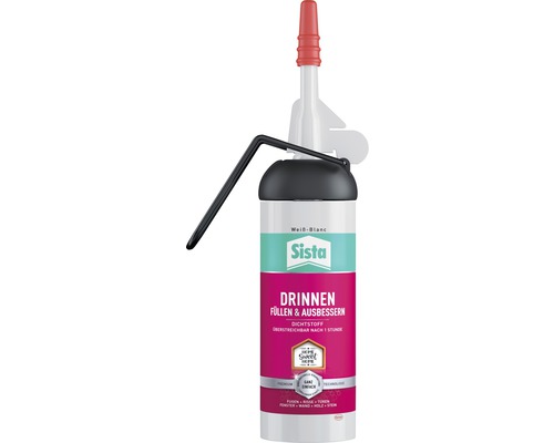 Sista Drinnen Füllen & Ausbessern Acryl Spender weiß 100 ml