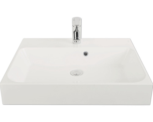 Vasque cuVa fonte minérale 60 x 45 cm blanc