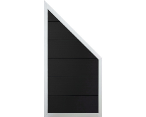 Élément de clôture Novara 90x180/90 cm anthracite