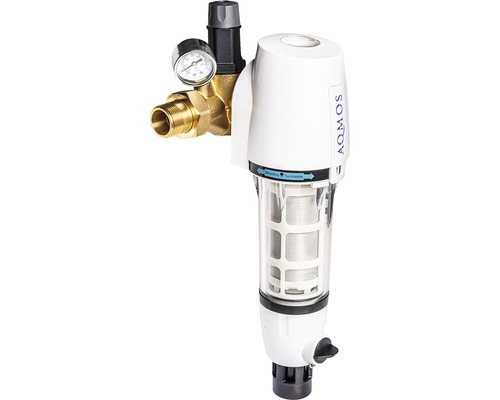 Hauswasserfilter mit Manometer zur Wasserfiltration