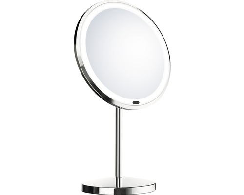 Miroir de maquillage à poser Smedbo 7 x chromé Ø 20 cm