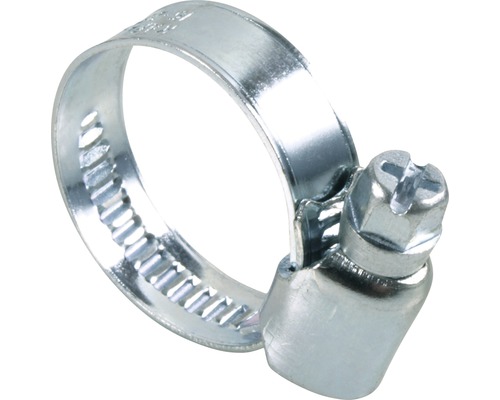 Schlauchschelle aus Metall mit Schraube