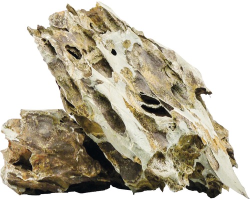 Ensemble décoratif de pierres trouées pour aquariums