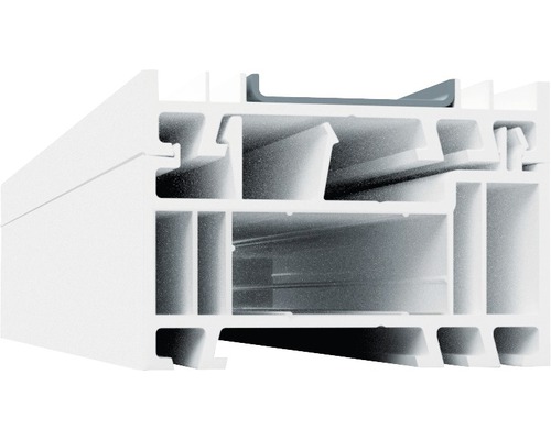 Verbreiterungsprofil 35 mm ARON Basic weiß/weiß Länge 1400 mm