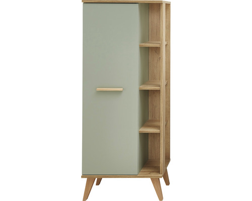 Midischrank Salvie 50.5x128x33 cm salbei Midischrank Salvie 50.5x128x33 cm salbei