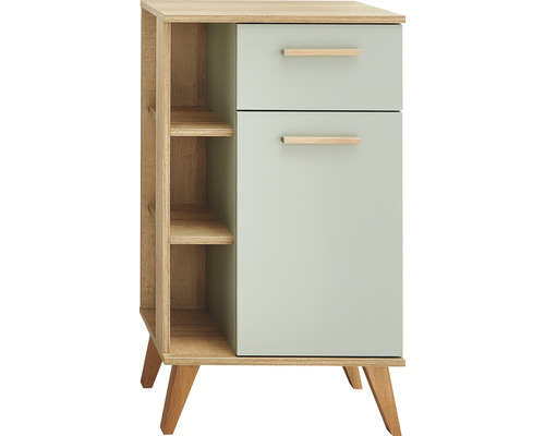 Unterschrank Salvie 50.5x89.5x33 cm salbei Unterschrank Salvie 50.5x89.5x33 cm salbei