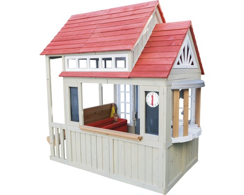 Maisonnette en bois avec toit