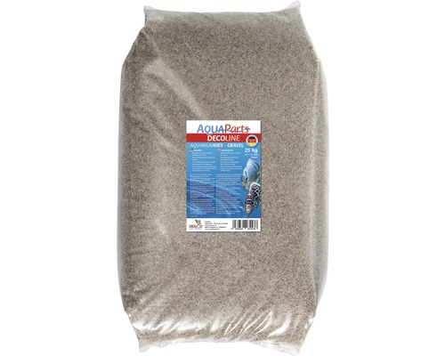 Gravier pour aquariums PAPILLON 0,7-1,2 mm 25 kg marron Sac de gravier pour aquarium, 25 kilogrammes