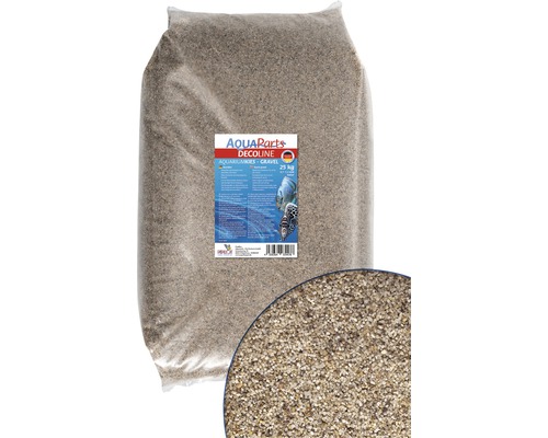 Sac de gravier d''aquarium avec un contenu de 25 kilogrammes