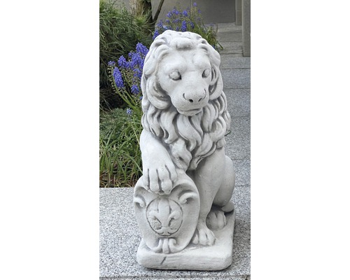 Sculpture de jardin lion