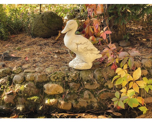 Sculpture de jardin canard