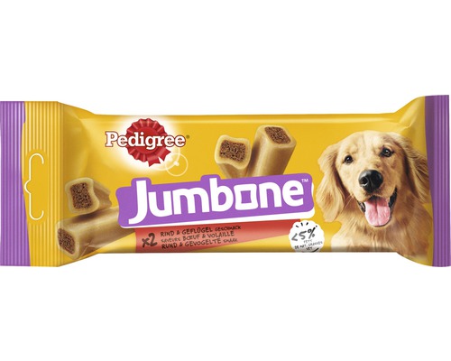 Pedigree Jumbone mini Rind & Geflügel 12 Stück Pedigree Jumbone Hundesnack mit Rind und Geflügel