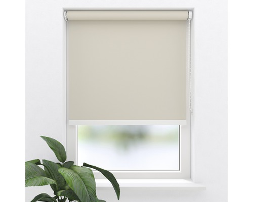 Soluna Verdunkelungsrollo V30 mit farblich abgestimmter Mechanik, beige, 60x190 cm