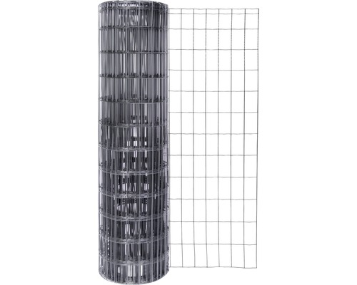 Schweissgitter ALBERTS Fix-Clip Pro 10 m x 102 cm anthrazit Rollzaun aus Metalldraht