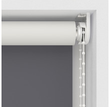 SOLUNA Verdunklungsrollo V8, uni mausgrau, 240x190 cm