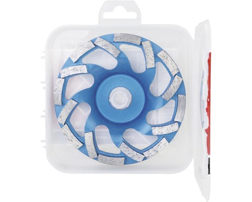 Meule à béton dans une boîte de rangement