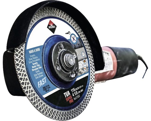 Coupe-carrelage avec disque diamant pour matériaux durs