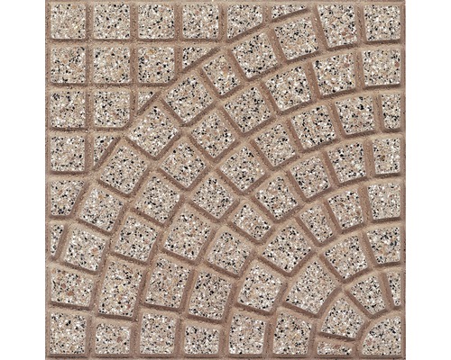 Beton Terrassenplatte rot 40 x 40 x 3.9 cm