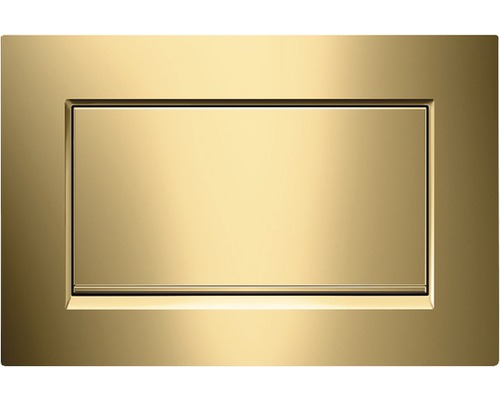 Plaque de commande GEBERIT Sigma 30 plaque brillant / touche doré brillant 115.893.45.1