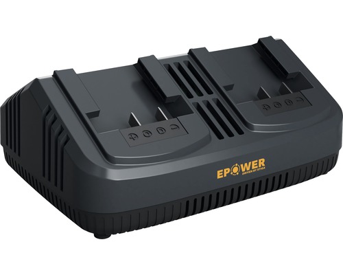 Chargeur double pour batteries