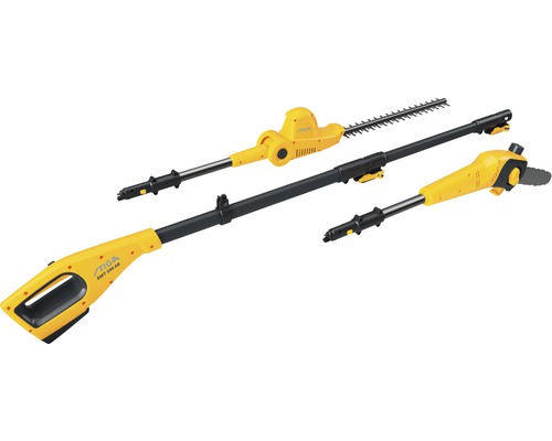 Outil de jardin multifonction Stiga Logo avec taille-haie et scie à branches