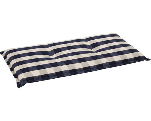 Coussin de banc à carreaux