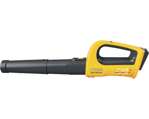 Souffleur de feuilles sans fil STIGA SAB 100 AE avec batterie et chargeur Souffleur à batterie pour le jardin de Stiga