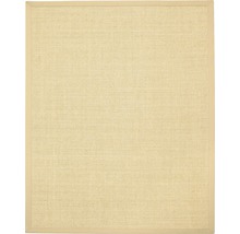 Quadratischer Teppich aus Sisal mit Bordüre