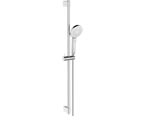 Barre de douche standard réglable fixation murale coloris chrome L