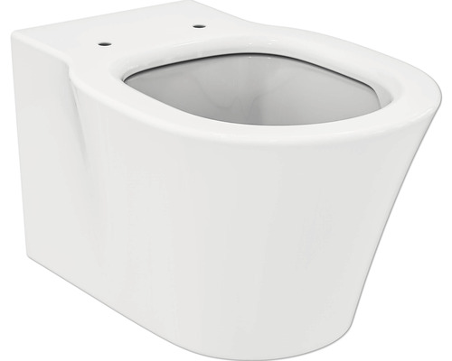 WC à fond creux sans bride Ideal STANDARD Connect Air Aquablade blanc avec revêtement suspendu au mur E0054MA