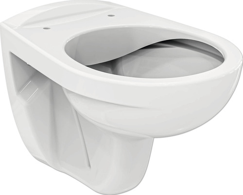 Ideal Standard Wand-WC Eurovit Tiefspüler ohne Spülrand weiss glänzend ohne WC-Sitz K881001