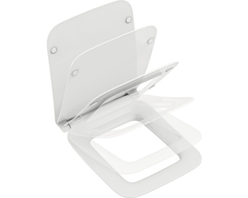 Abattant WC Ideal STANDARD Strada II blanc avec abaissement automatique T360101