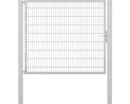 Stabgitter-Einzeltor ALBERTS Flexo Plus 8/6/8 200 x 160 cm inkl. Pfosten 10 x 10 cm feuerverzinkt