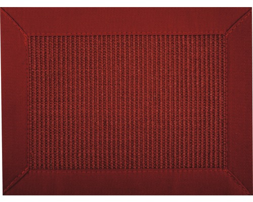 Tapis Manaus rouge rubis 165x235 cm
