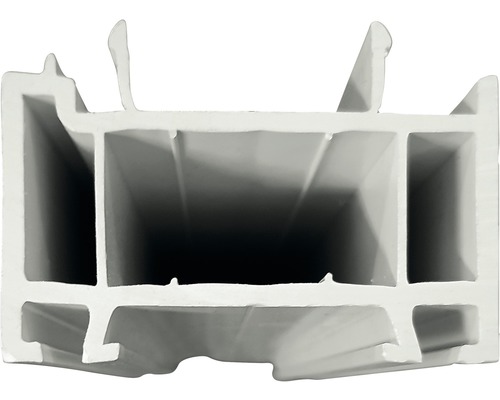 Verbreiterungsprofil 35 mm weiß für Nebeneingangstür ProM01 & ProM02 L:2200 mm