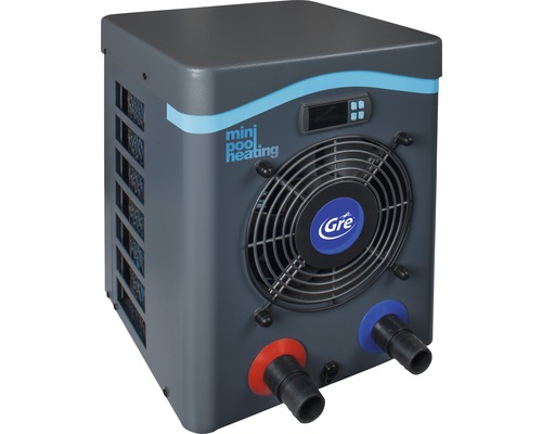 Poolheizung Miniwärmepumpe Gre 2,5kW Heizleistung bis 20m³ grau