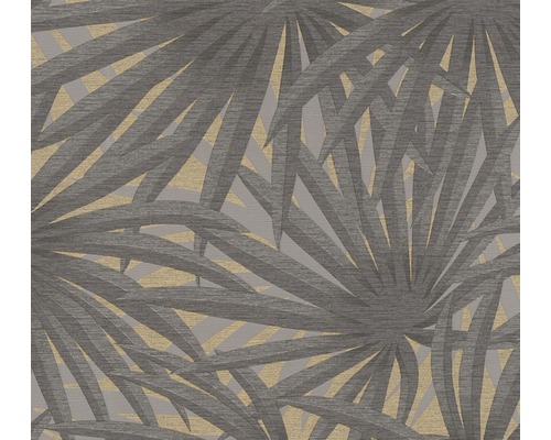 Papier peint intissé 37861-1 Metropolitan Stories 2 palmiers gris Papier peint avec motif de feuilles