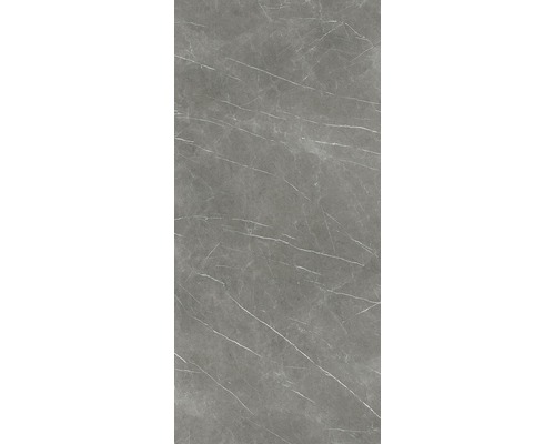 Graue Bodenfliese mit Marmoroptik