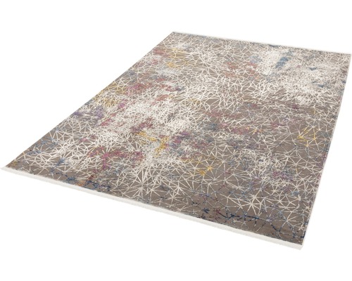 Teppich Daniela Netz bunt-grau 160x230 cm