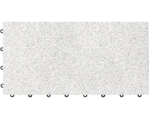 Dalle à clipser florco® stone XL 60 x 30 x 2,8 cm 2 pièces en granit