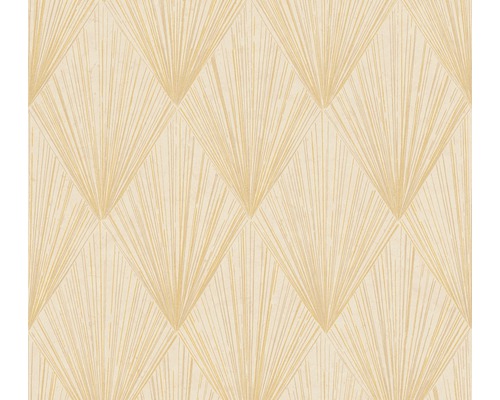 Papier peint intissé 37864-3 Metropolitan Stories 2 Art Déco Papier peint à motif abstrait d''éventail