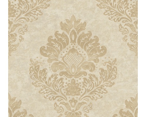 Papier peint intissé 37901-3 Metropolitan Stories 2 Damask beige Papier peint à motif floral