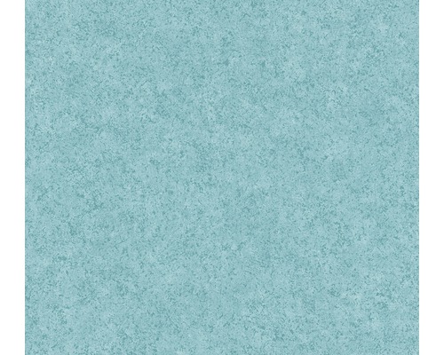 Papier peint intissé 37913-3 Metropolitan Stories 2 uni turquoise Papier peint textile avec une fine structure