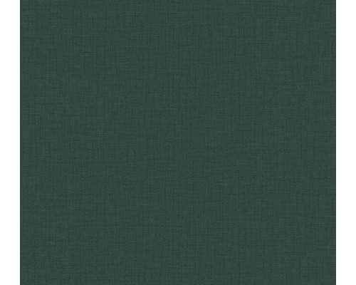 Papier peint intissé 37953-3 Metropolitan Stories 2 textile uni vert Papier peint textile avec une fine structure de tissu