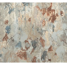 Papier peint avec structure d''enduit et fissures