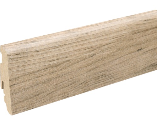 Plinthe en pin naturel Wild Oak 2400 x 58 x 19 mm Plinthe en bois