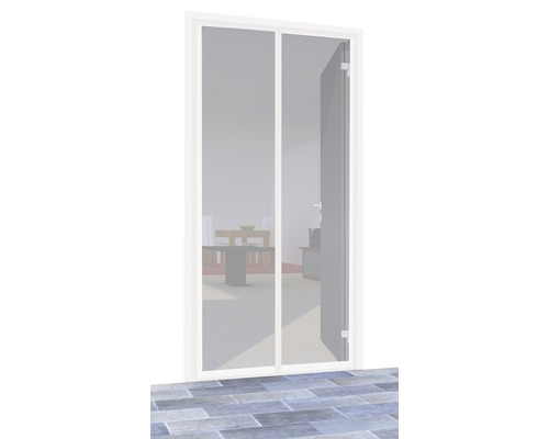 Aimant rideau de porte blanc 100x220 cm