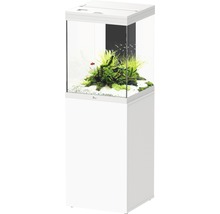 Komplettes Aquarium mit Unterschrank und Dekoration