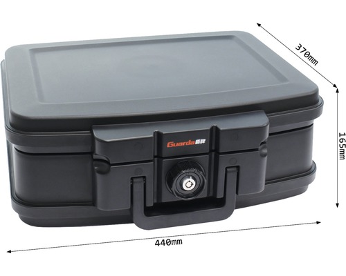 Coffre à documents Guarda de dimensions 440 mm x 370 mm x 165 mm