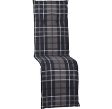 Coussin de chaise de jardin à carreaux